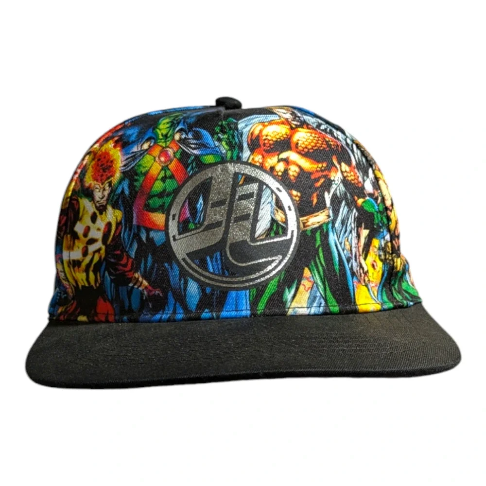 The Justice League Cap - SnapBack - Boys Blue Captain America Avengers